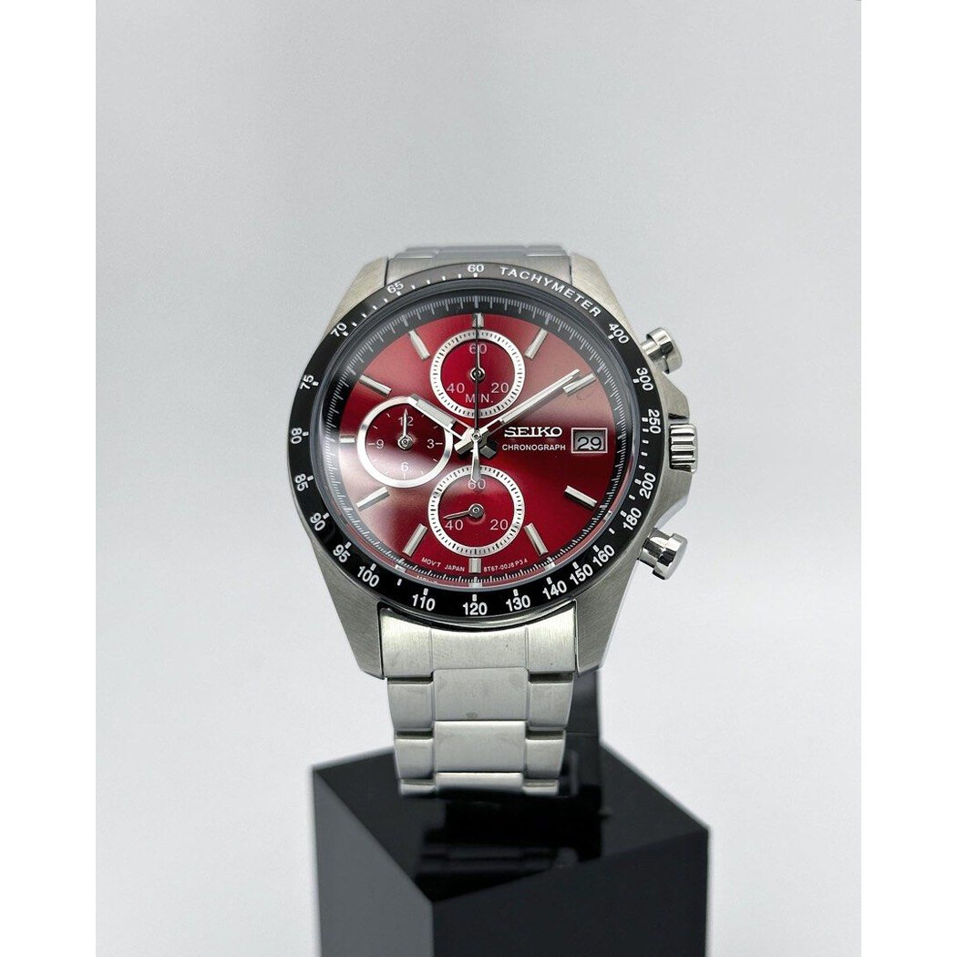Custom Seiko Mod • VK67 Red Mecha • 39mm